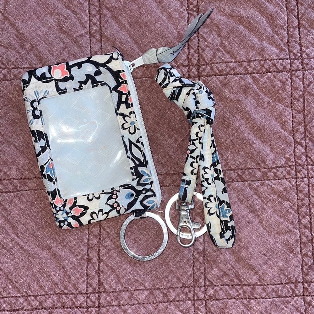 Vera Bradley Mini Wallet and Lanyard